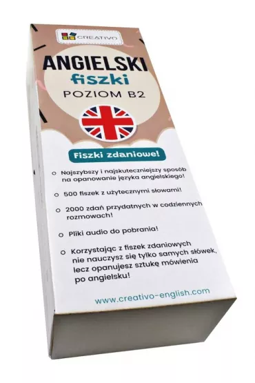 Angielski fiszki zdaniowe (poziom B2) CREATIVO - Pawe Dwornik