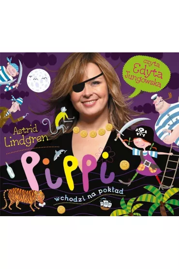 Audiobook Pippi wchodzi na pok�ad (ksi��ka audio) CD - Astrid Lindgren