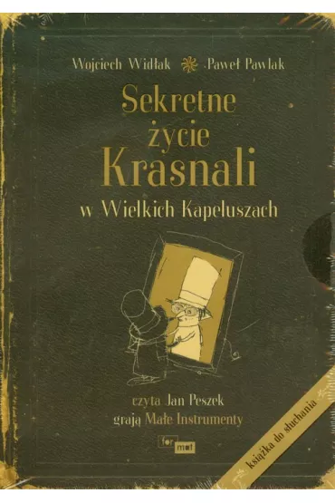 Audiobook Sekretne �ycie krasnali w wielkich kapeluszach CD - Pawe� Pawlak, Wojciech Wid�ak