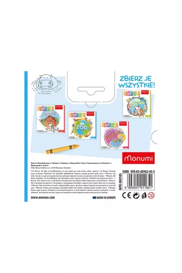 Ksi��eczka harmonijka do kolorowania - Dzie� w Zoo 5l+