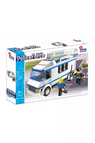 Klocki konstrukcyjne 134 el. Policja Alleblox