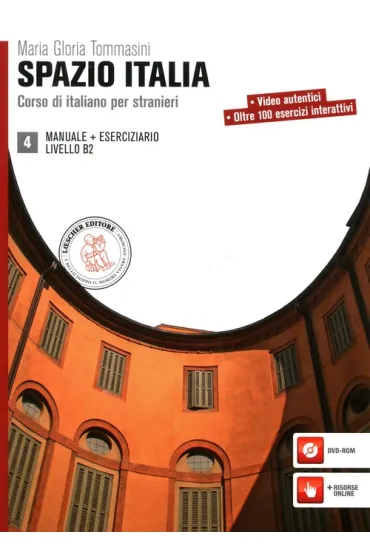 Spazio Italia 4. Podr�cznik + �wiczenia + DVD - Maria Gloria Tommasini