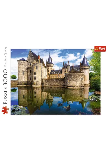 Puzzle 3000 el. Zamek w Sully-sur-Loire Trefl