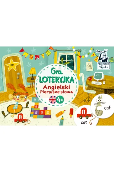 Kapitan Nauka. Gra Loteryjka. Angielski. Pierwsze s�owa. 4+ Edgard - Anastasiia Moshina