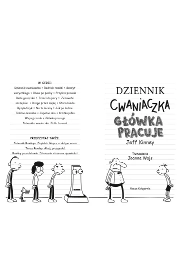 G��wka pracuje. Dziennik cwaniaczka. Tom 18 - Jeff Kinney