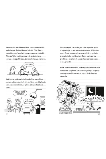 G��wka pracuje. Dziennik cwaniaczka. Tom 18 - Jeff Kinney