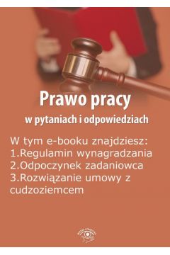 ePrasa Prawo pracy w pytaniach i odpowiedziach, wydanie listopad-grudzie 2015 r.