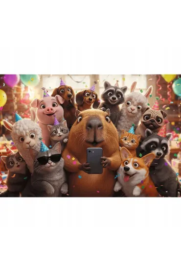 Puzzle 160 element�w S�odkie Selfie TREFL 15444