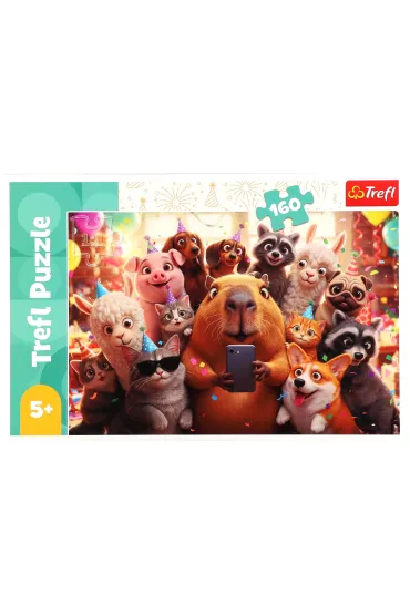 Puzzle 160 element�w S�odkie Selfie TREFL 15444