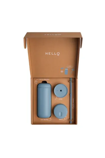 Fellow Carter Move Mug 3 w 1 Kubek termiczny + 3 nakr�tki Pudrowy niebieski 473 ml