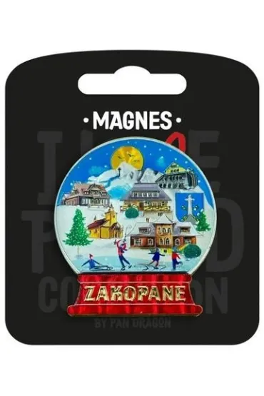 Pan Dragon Magnes I love Poland Zakopane ILP-MAG-C-ZAK-35