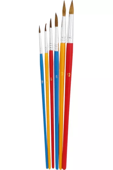 Grand Pdzle akwarelowe 252B okrge 6 szt.
