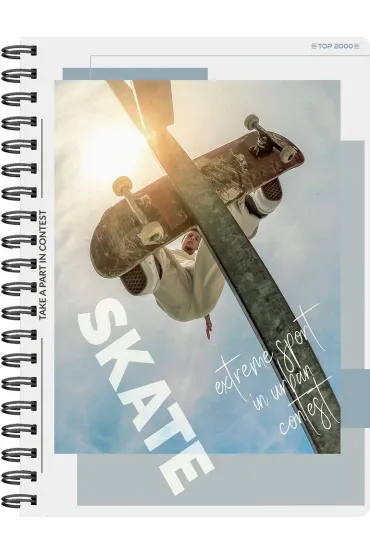 Top-2000 Ko�ozeszyt kratka. Standard Poster A5 80kartek kratka 80 kartek
