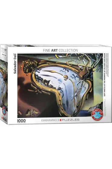 Puzzle 1000 el. Mi�kki zegarek Eurographics