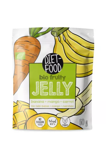 Diet-Food �elki banan, mango, marchew 50 g Bio
