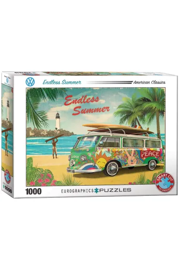 Puzzle 1000 el. VW Nieko�cz�ce si� lato Eurographics