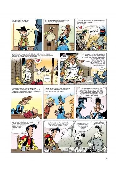 Pod��aj za strza��. Lucky Luke. Kid Lucky. Tom 4 - Herv� Darmenton