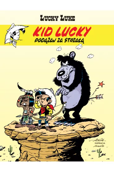 Pod��aj za strza��. Lucky Luke. Kid Lucky. Tom 4 - Herv� Darmenton