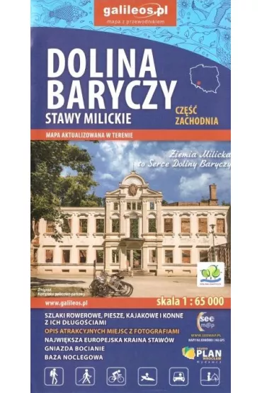 Mapa. Dolina Baryczy. Cz�� zachodnia 1:65 000 ()