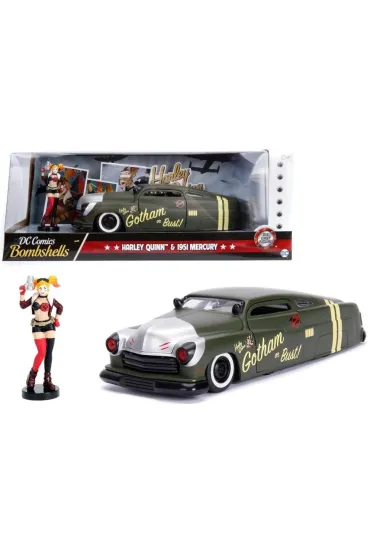 Jada DC Harley Quinn 1951 mercury 1:24