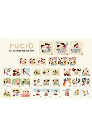 Puzzle Pucio. Historyjki obrazkowe Nasza Ksi�garnia - Marta Galewska-Kustra