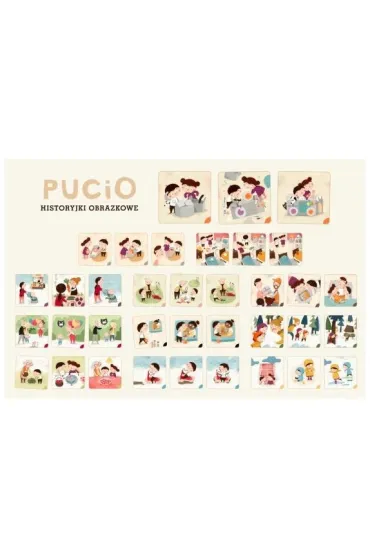 Puzzle Pucio. Historyjki obrazkowe Nasza Ksi�garnia - Marta Galewska-Kustra