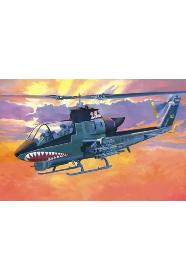 Model do sklejania AH-1G "Soogar Scoop" Mastercraft