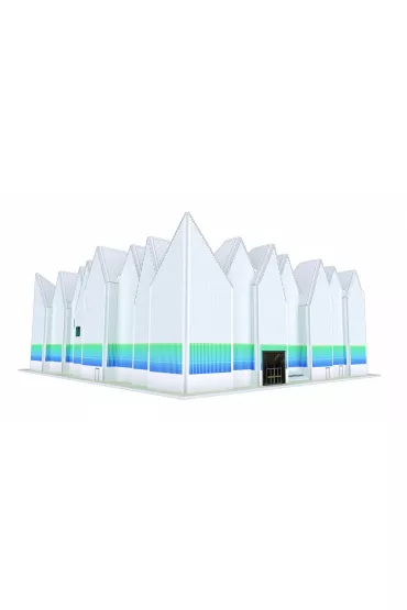 Puzzle 3D 98 el. Filharmonia Szczecin. Zestaw XL Cubic Fun