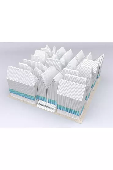 Puzzle 3D 98 el. Filharmonia Szczecin. Zestaw XL Cubic Fun