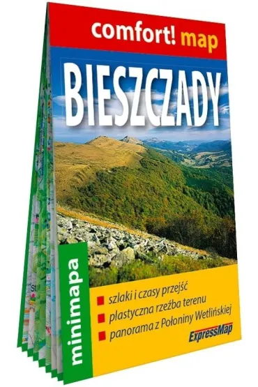 Comfort! map Bieszczady minimapa