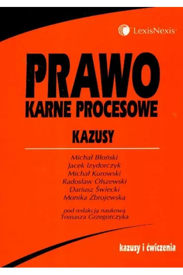 Prawo karne procesowe kazusy