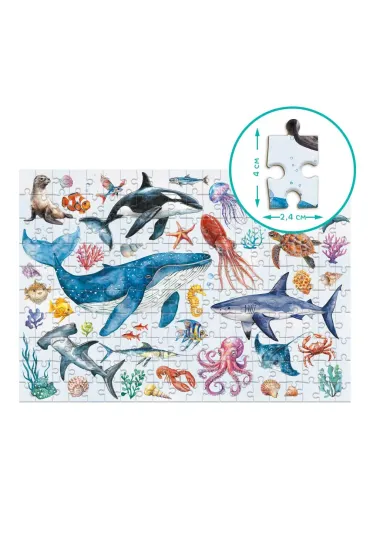 Puzzle 200 el. Montessori Zwierz�ta oceaniczne Dodo