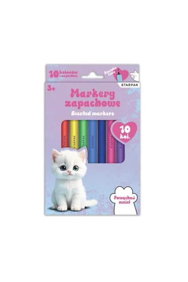 Marker zapachowy 10 kolor�w Kotek STARPAK 582138