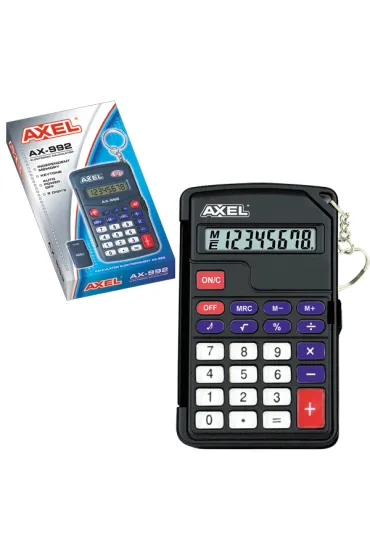 Starpak Kalkulator kieszonkowy Axel (AX-568) 265407