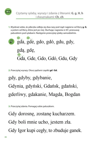 Czytanie harmonijne Skuteczna nauka czytania dla ma�ych dzieci oraz uczni�w z trudno�ciami - Ma�gorzata Bara�ska