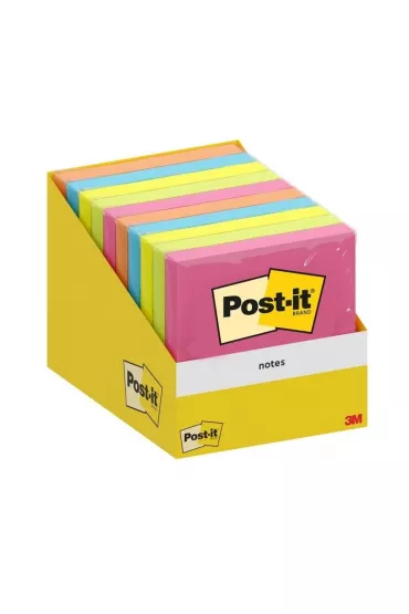 Post-It Karteczki samoprzylepne 76x76mm MIX