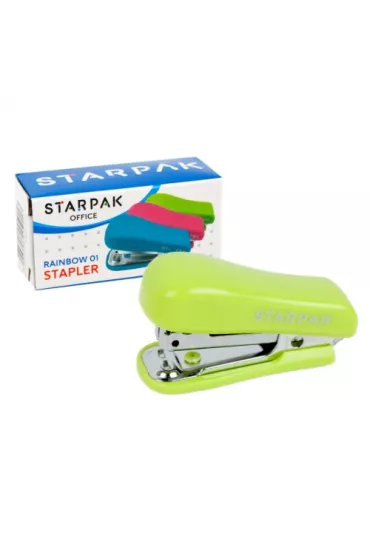 Starpak Zszywacz Rainbow 01 Green