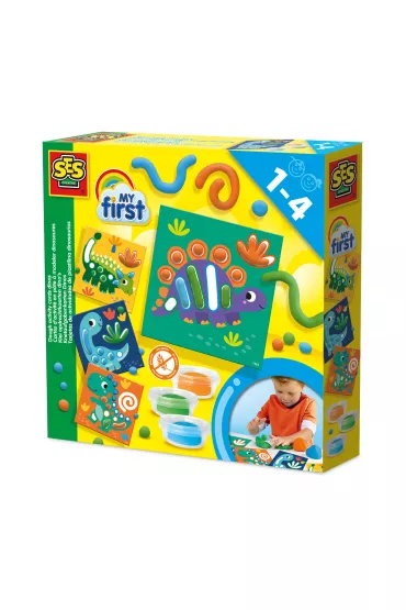 My first Karty aktywno�ci dino z ciastolin� Ses Creative