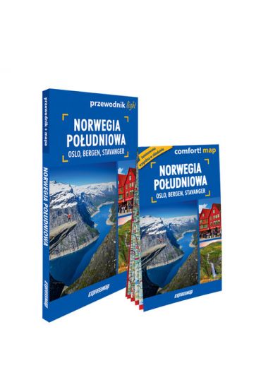 Norwegia light: przewodnik + mapa