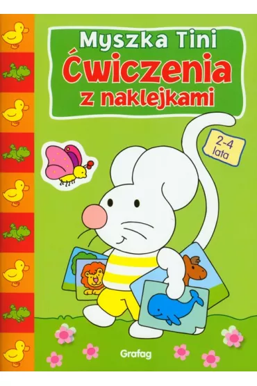 Myszka Tini �wiczenia z naklejkami 2-4 lata