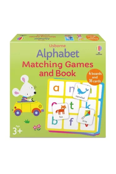 Alphabet Matching Games and Book - Kate Nolan