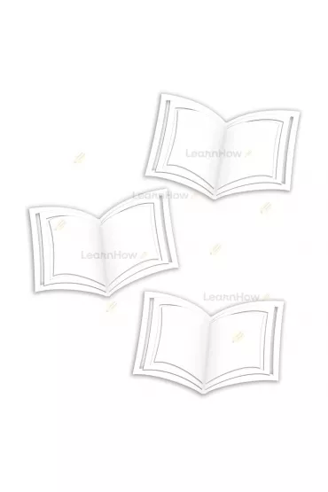 LearnHow Dekoracje szkolne - Du�e ksi��ki 3D 3 el.