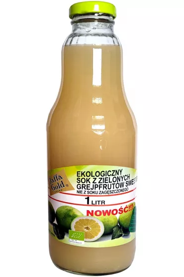 Jaffa Gold Sok z zielonych grejpfrut�w sweetie nfc 1 l Bio