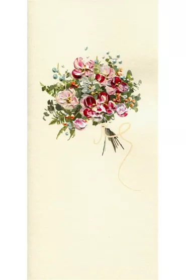Karnet Kwiaty DL N02 - Bukiet