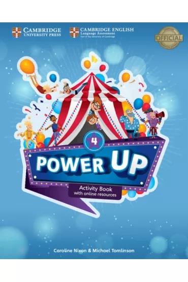Power Up 4. Activity Book with online resources - Caroline Nixon, Michael Tomlinson