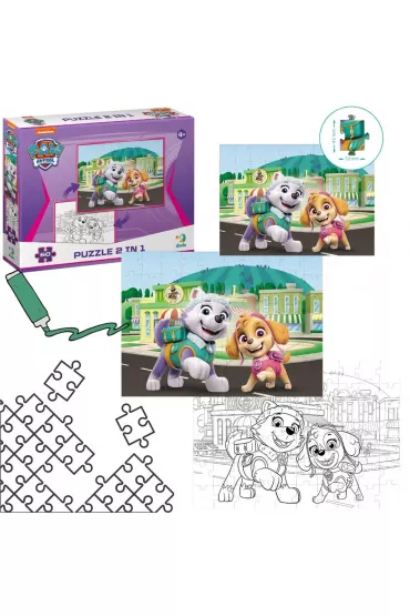 Puzzle 2w1 (60 el.) Psi Patrol Dodo