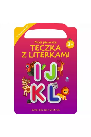 �ebskie zwierzaki w literkowie. Moja pierwsza teczka z literkami. Literki I-�