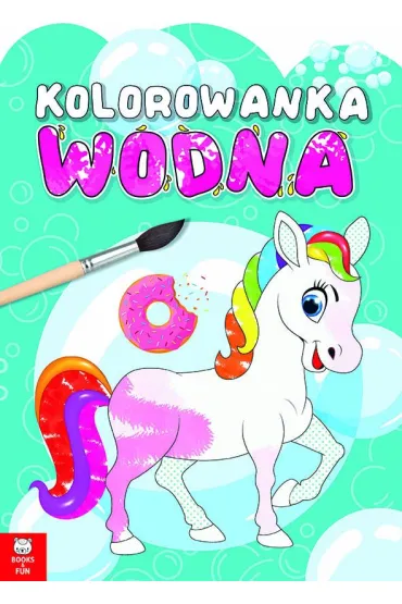 Kucyki. Kolorowanka wodna