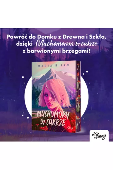 Muchomory w cukrze (barwione brzegi) - Marta Bijan