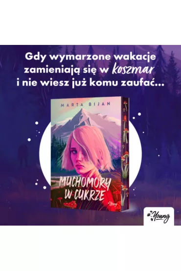 Muchomory w cukrze (barwione brzegi) - Marta Bijan